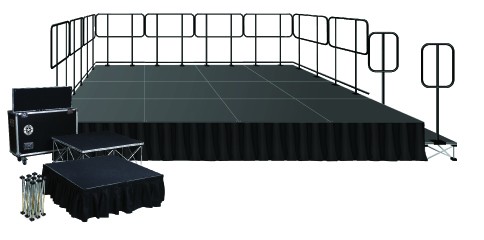 インテリステージ＆キャリーケース ステージ収納ケース ポータブル