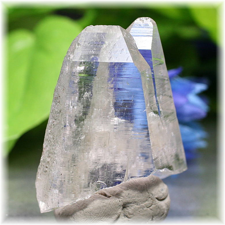 ガネッシュヒマール産]ヒマラヤ水晶レコードキーパー/ヒマラヤツイン