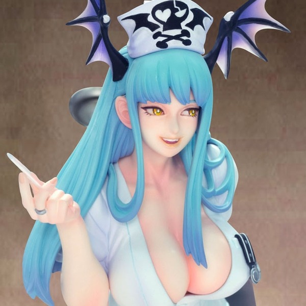 ナース姿の「モリガン」フィギュア予約開始、イーカプコンでは