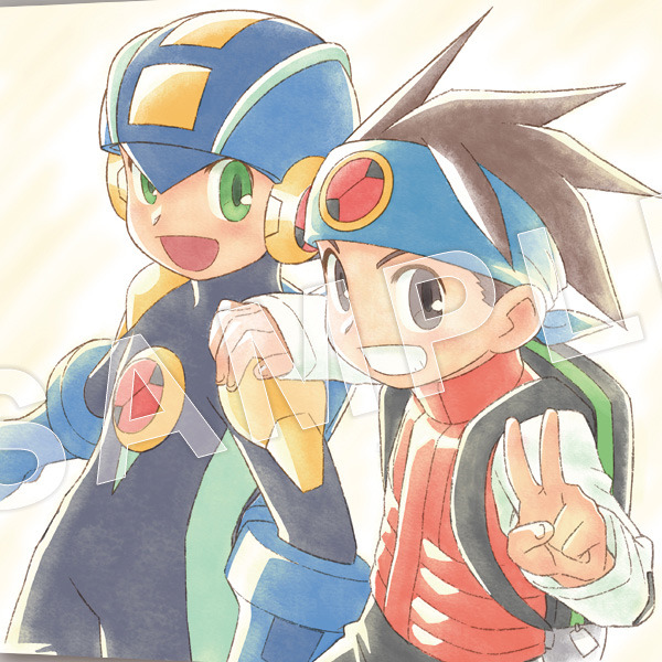 ロックマンX 25周年記念 額装グラフィックアート 受注生産品 イー