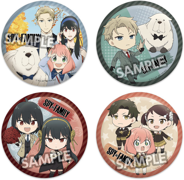 スパイファミリー ジャンプフェスタ2024 ローソン 缶バッジ ロイド