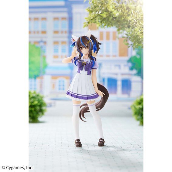 ウマ娘』髪の動きまで忠実再現！「ダイタクヘリオス」が制服姿で立体化