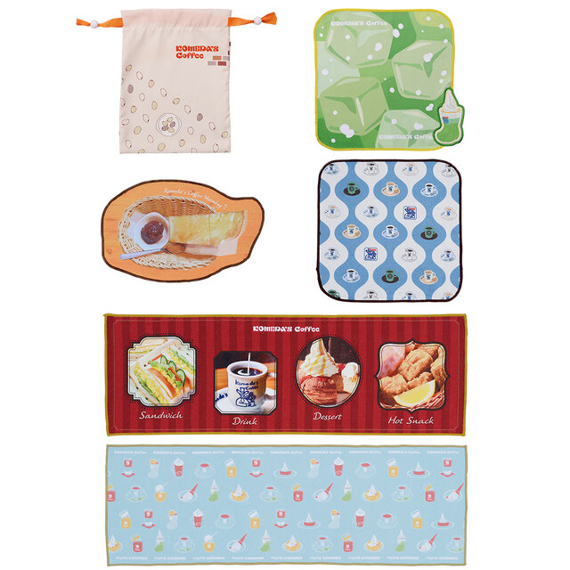 一番くじ コメダ珈琲 A賞C賞 E賞ラストワン賞等 まとめ売り 14点セット