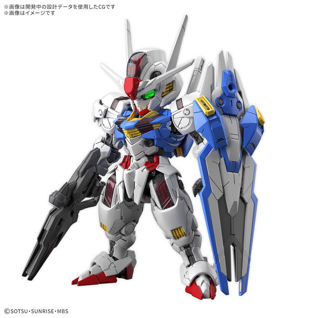 MGSDガンプラ第4弾「ガンダムエアリアル」発表！全身のクリアパーツは