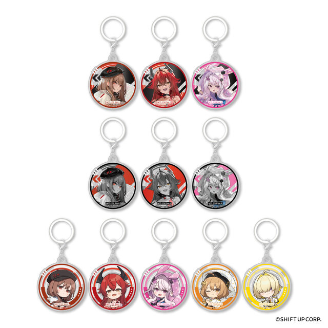 痛車 非売品 勝利の女神 NIKKE カセット型キーホルダーu0026ホログラム