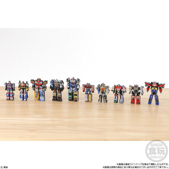 スーパー戦隊」シリーズ歴代「DXロボ」がズラリ！「太陽戦隊