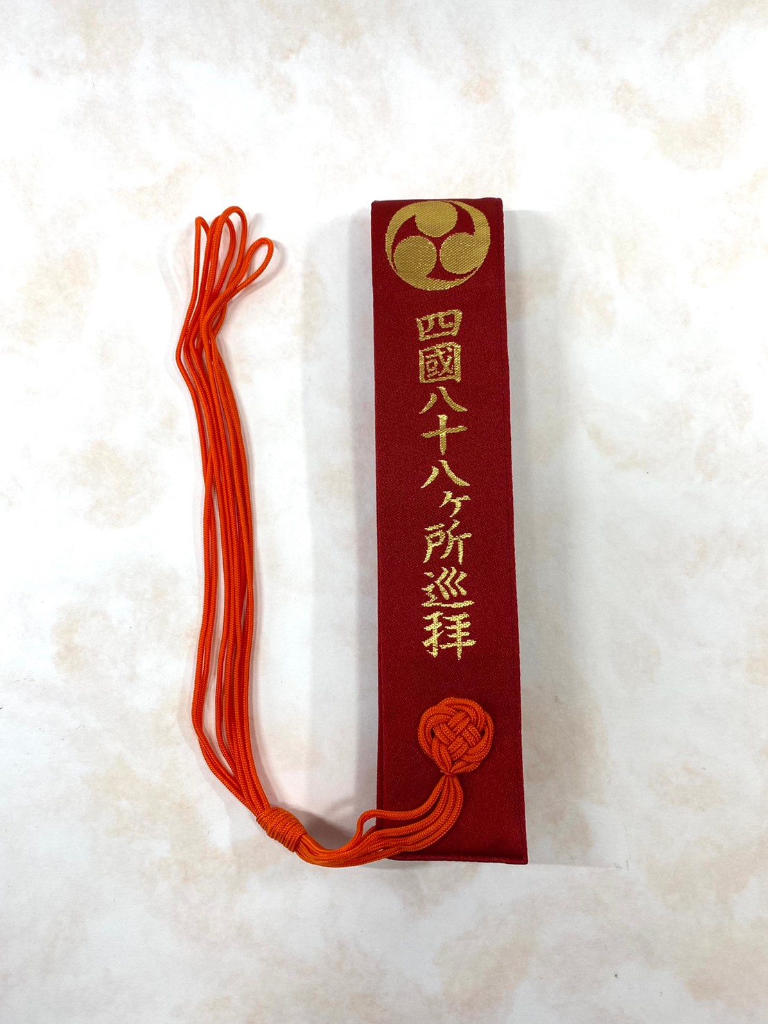 袈裟 赤色 四国八十八ヶ所巡拝 商品詳細｜一の橋天風｜高野山のお土産