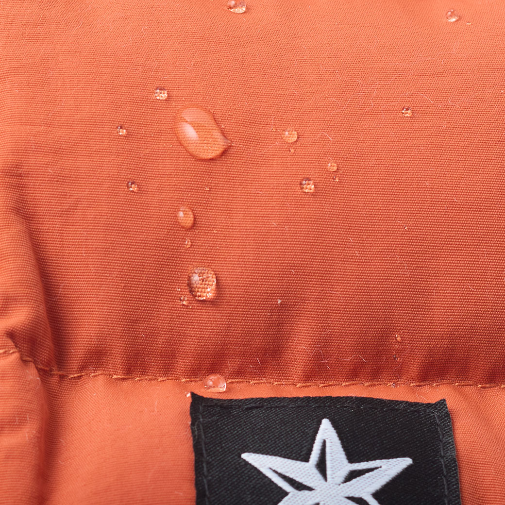 iDog SHIELD COAT 背中開き人工羽毛ふわ軽ジャケット 撥水 防汚 アイ