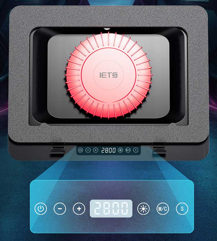 GT600 ゲーミング ノートパソコン 冷却パッド 5.5 インチ 巨大ターボ