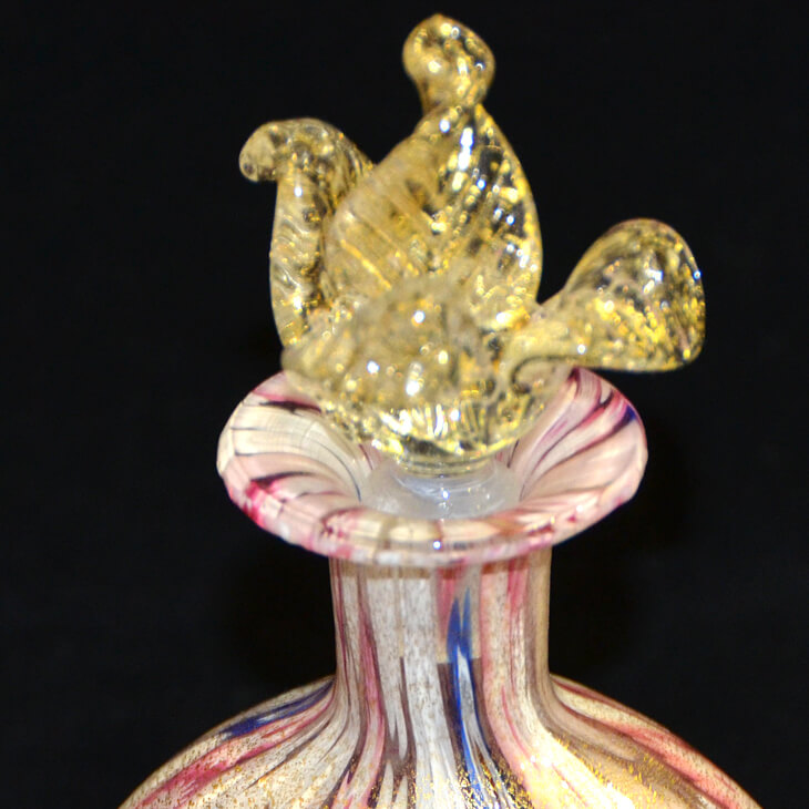 ベネチアガラス花瓶1900年頃