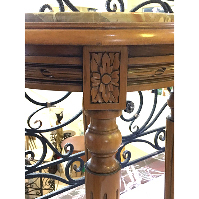 イタリア製｜大理石天板｜コラム｜花台｜IB Selection｜CSL0039IB