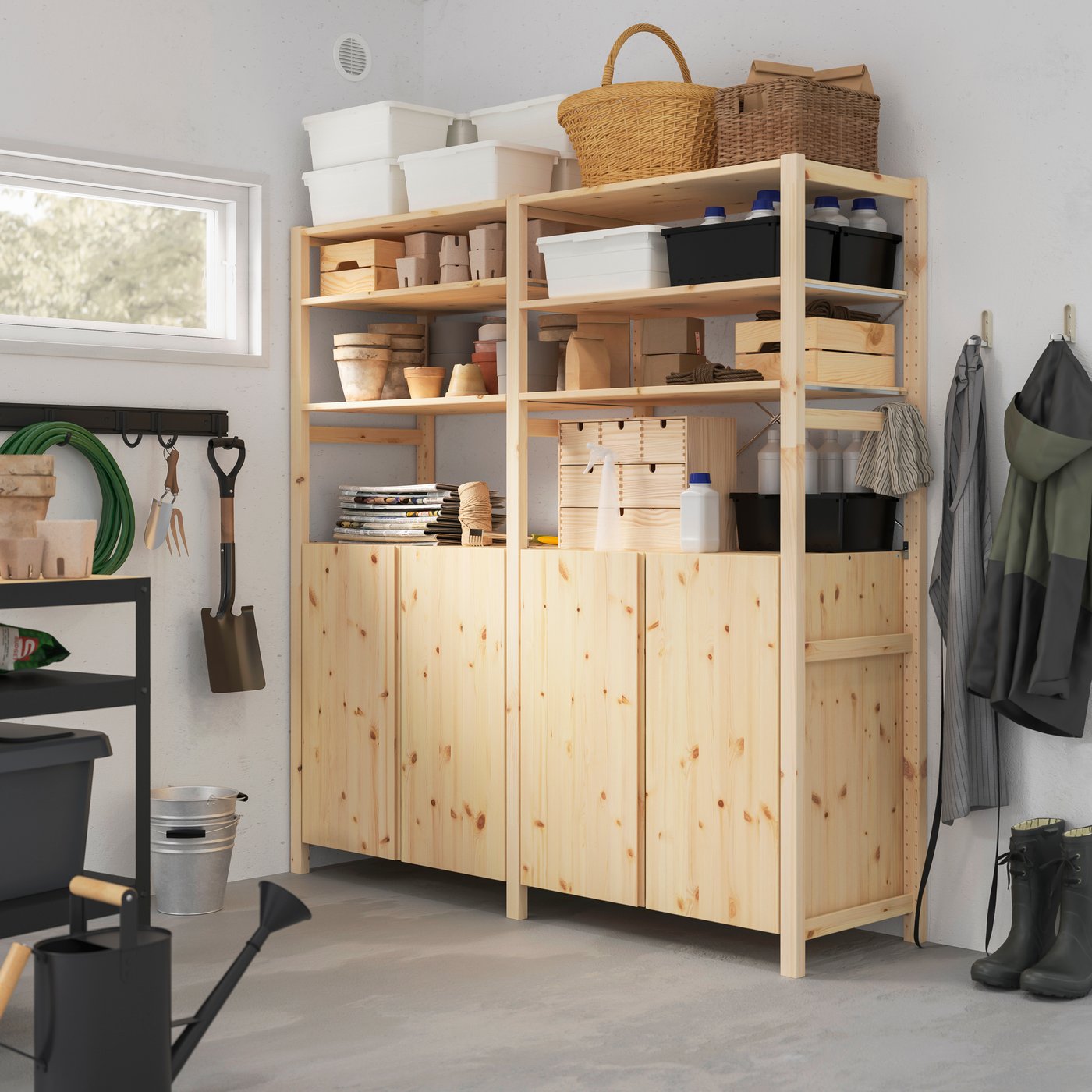 IVAR/イーヴァル リビングルームシステム収納の通販 - IKEA