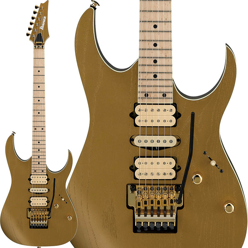 Ibanez GIO ゴールドパーツ仕様 トレモロアーム付 新品弦張替済 Ibanez