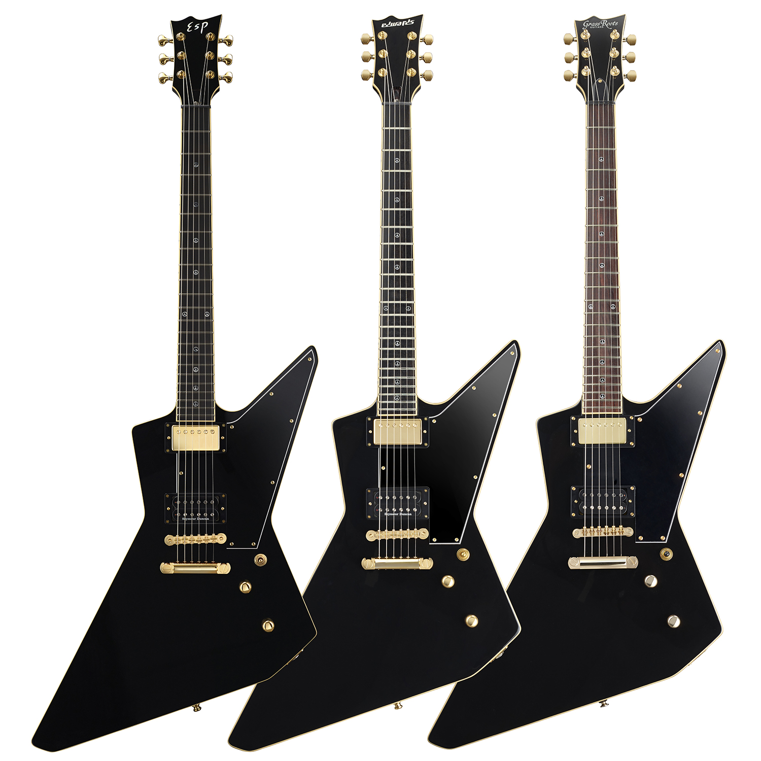 HEY-SMITH 猪狩秀平モデル「EP」が、ESP、Edwards、Grass Rootsから