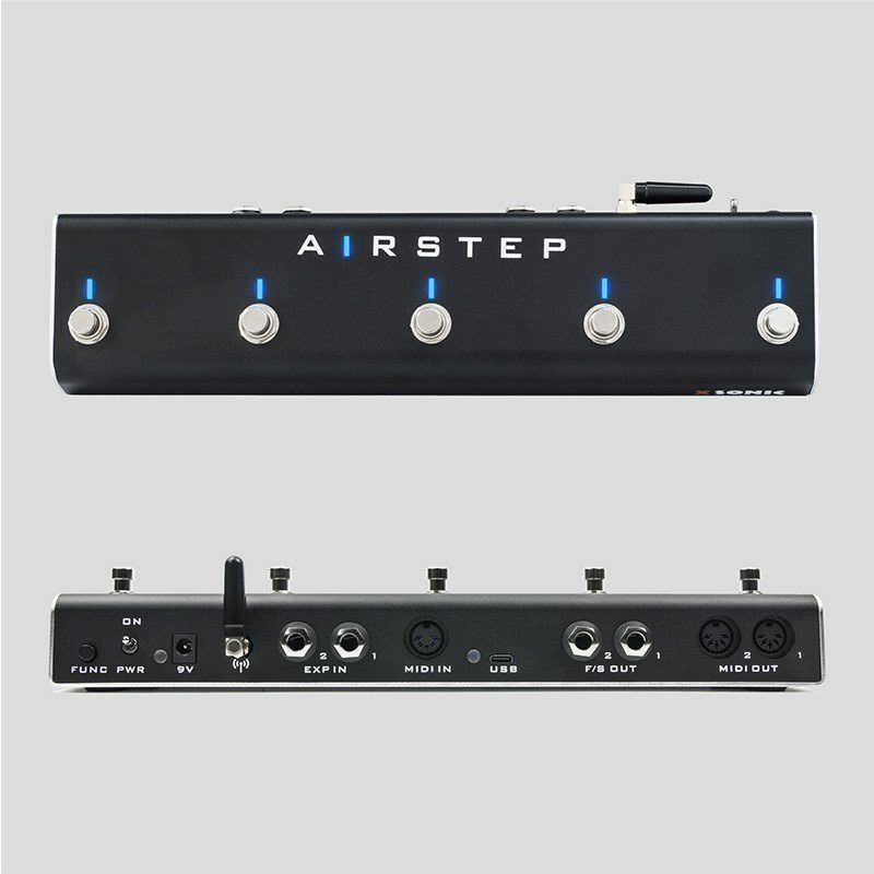 XSONIC】USB、MIDI、フットスイッチ、そしてBluetoothといろいろな接続