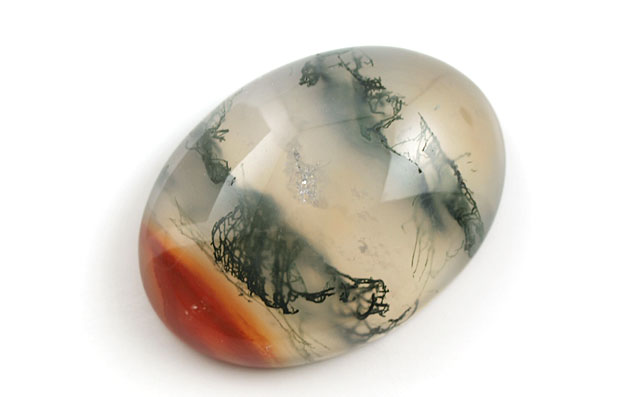 デンドリチック・アゲート ルース(裸石) 9.897ct (デンドリテック