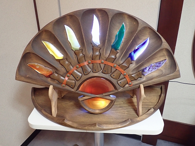 輝石工房 精霊石の箱庭 北林竹二 氏作 精霊石の御守り