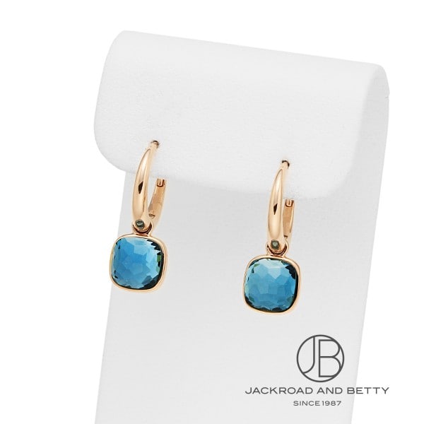 ヌード ミニ ロンドンブルートパーズ ピアス[POC5020_O7000_000TL