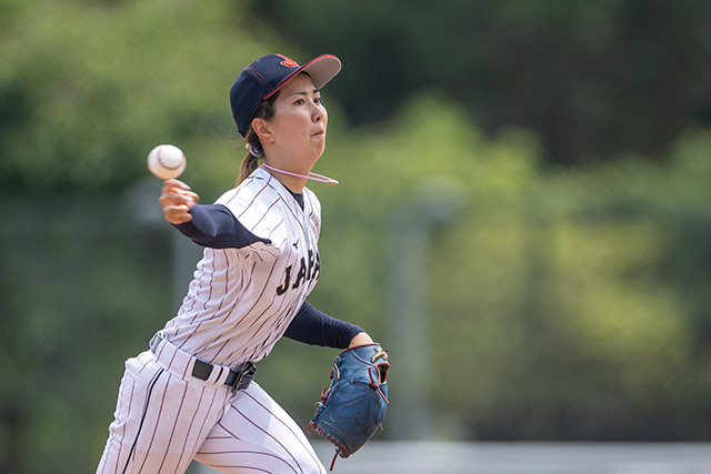 16/エポック 日本女子プロ野球リーグ 60枚限定 直筆サイン 楢岡美和 16