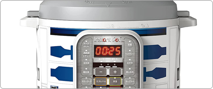 インスタントポット 電気圧力鍋 スターウォーズ 限定 R2D2 Instant