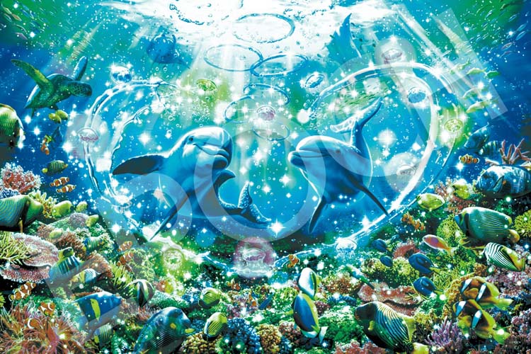 EIJIN SUZUK ジグソーパズル 1000ピース ブルーマリンクラブ Amazon