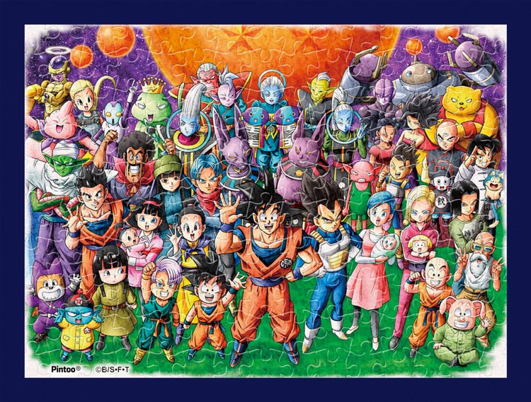 ドラゴンボール横38×52完成形パズル額縁なし ドラゴンボール横38×52