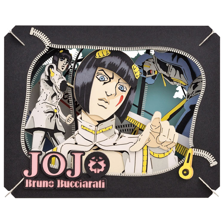 ジョジョの奇妙な冒険 5部黄金の風ラバーコースターセット ジョルノ