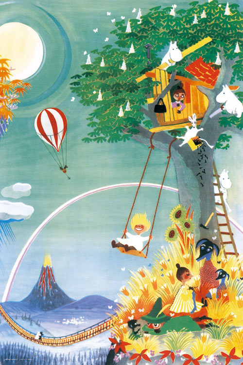 YAM-10-1473 ムーミン レインボーハウス 1000ピース やのまん の商品