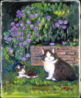 長嶺ヤス子 油絵 額入り