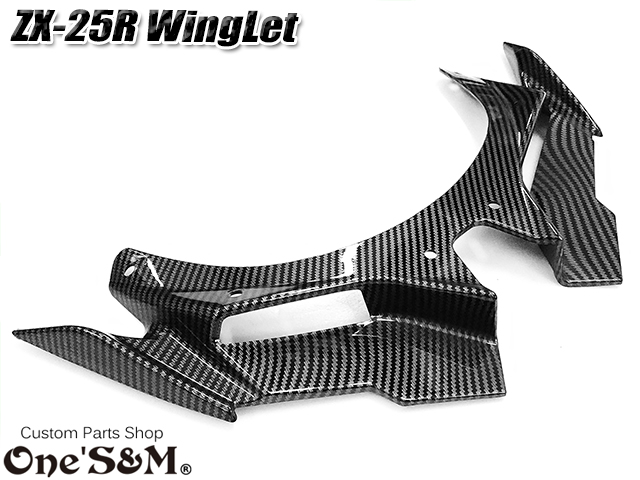 ZX-25R Ninja ディフューザー ウイングレット フロント カナード