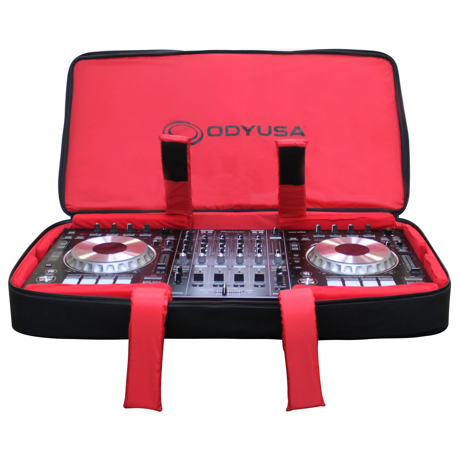 Double Extra Large DJ Controller Mixer Media Player Bag | Odyssey Gear
