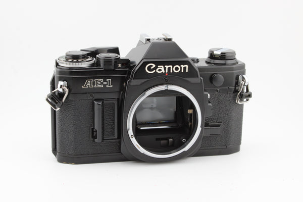 Canon AE-1 Black Body (#3931) - OldCamsByJens
