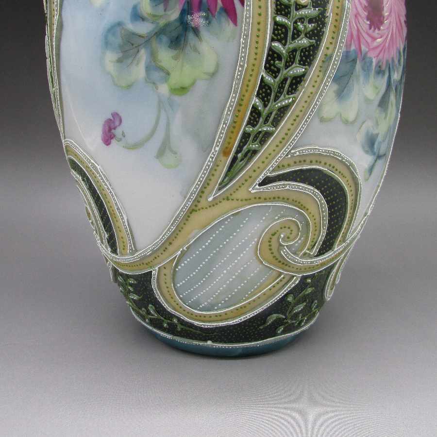 オールドノリタケ デコレディ ラスター彩 小物入れ・ピントレー