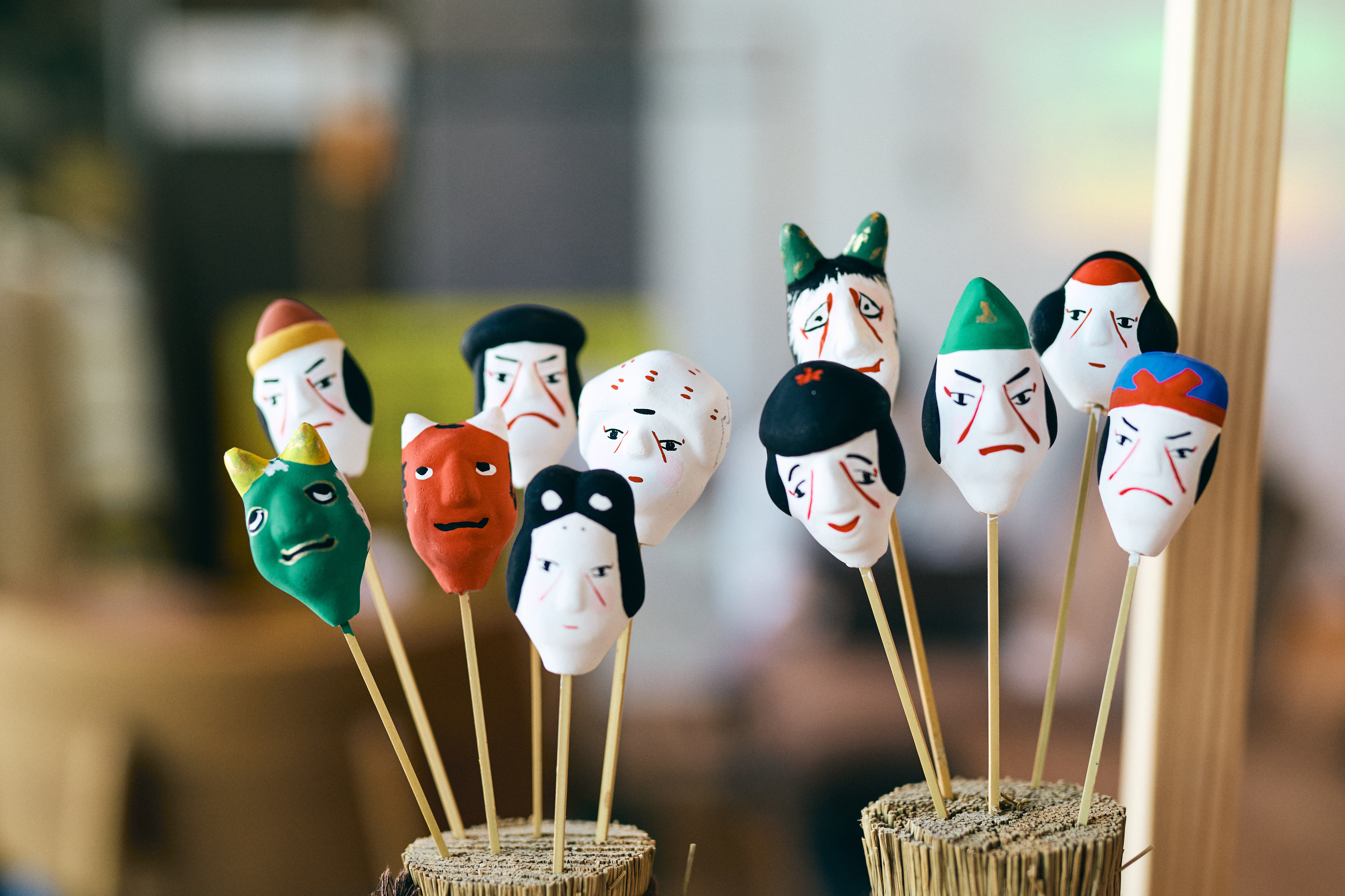 郷土玩具「浜の市・一文人形」絵付けワークショップを実施しました