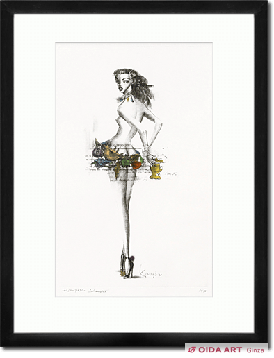 金子國義 貝殻シリーズより | 絵画など美術品の販売と買取 | 東京