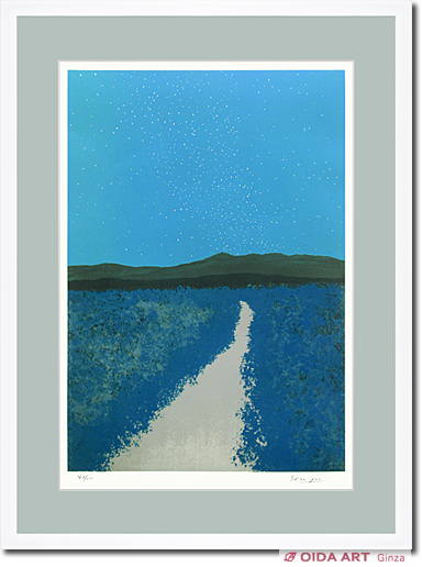 千住博 水の惑星 #12 銀河 | 絵画など美術品の販売と買取 | 東京・銀座