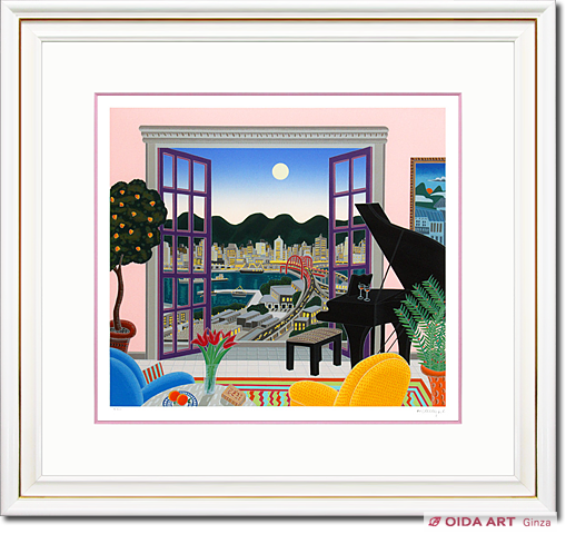 トーマス・マックナイト ポスター 神戸 日本 さくら 桜 トーマス