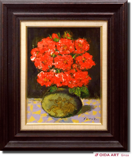 福沢一郎 油彩 6号 花 福沢一郎 「花」 油彩6号｜【Arts Ship】のむら画廊