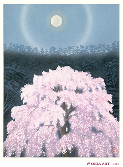 東山魁夷 花明り(新復刻画) | 絵画など美術品の販売と買取 | 東京