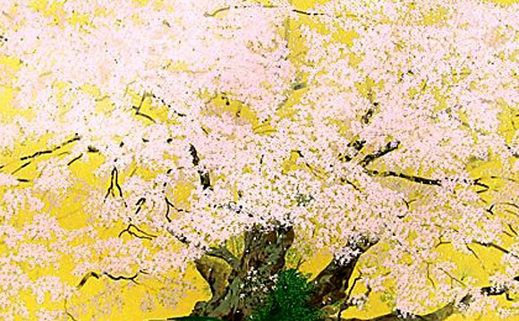 中島千波 一心行の櫻（1） | 絵画など美術品の販売と買取 | 東京
