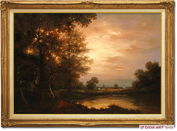 鈴木政輝 水面に詩が流れる | 絵画など美術品の販売と買取 | 東京