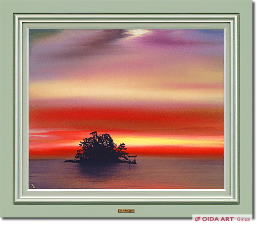 鎮西直秀 光彩の譜・恋路海岸図 | 絵画など美術品の販売と