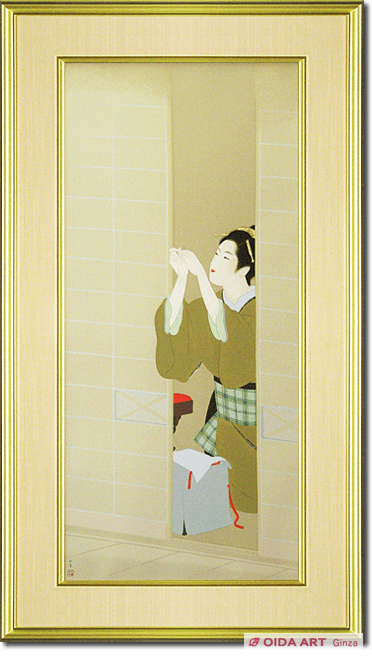 上村松園 夕暮 | 絵画など美術品の販売と買取 | 東京・銀座 おいだ美術