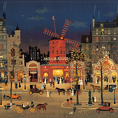 Fete ホビー・楽器・アート 美品 ミッシェル・ドラクロワ「ムーラン