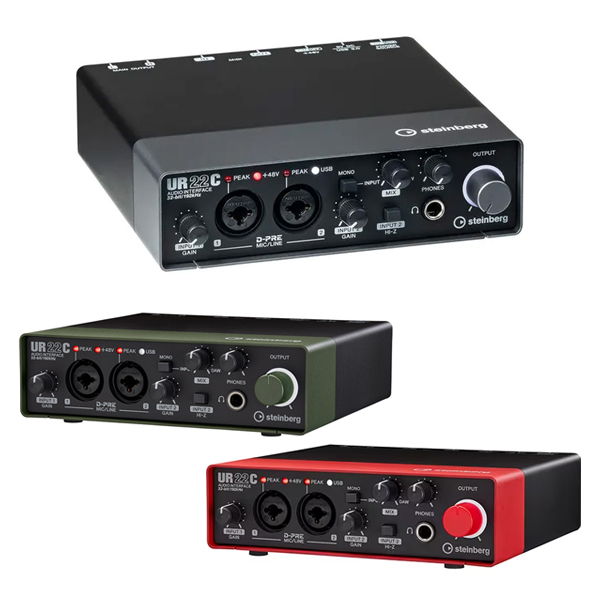 Steinberg/USBオーディオインターフェイス/UR22C（USB3.0対応！／USB
