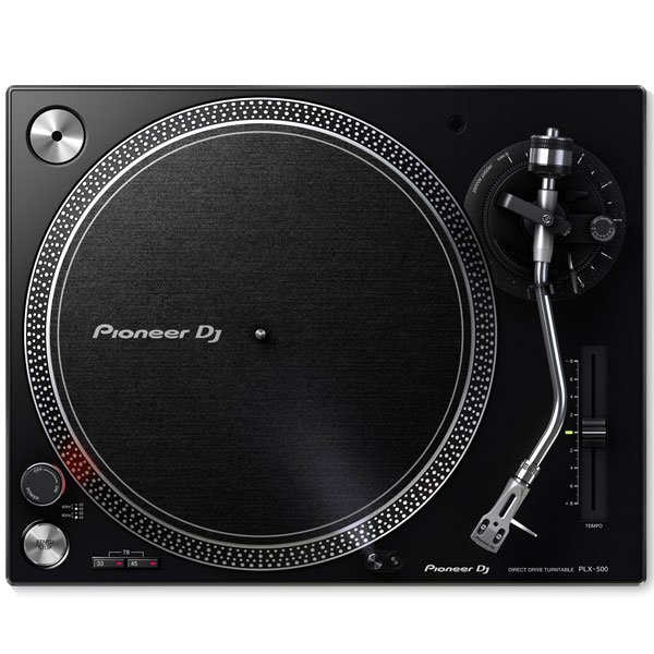 中古品】Pioneer DJ/ターンテーブル/PLX-500（ブラック）※カートリッジ