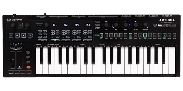 ARTURIA/MIDIコントローラー/KEYSTEP PRO Chroma☆tunecoreチケット