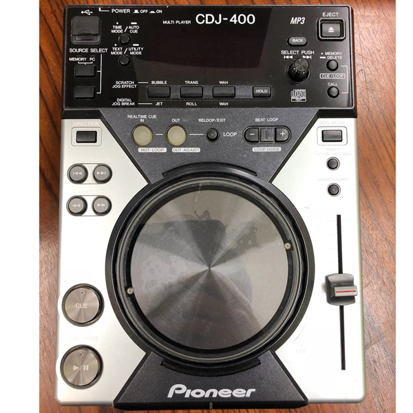 ① 込 プラッター難あり Pioneer CDJ-400 MP3プレーヤー ① 込