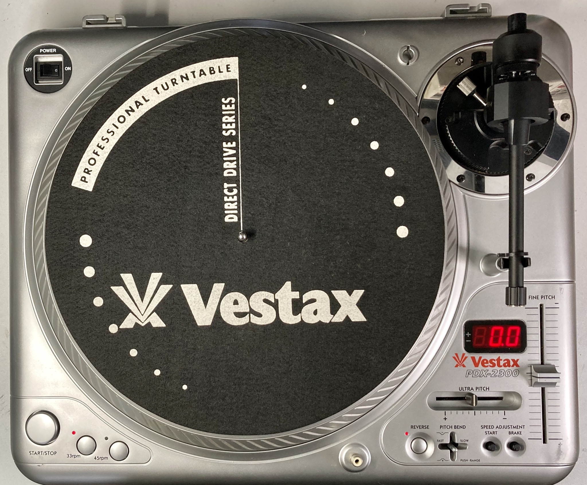 動作未確認】Vestax PDX-2300 ターンテーブル 動作未確認】Vestax PDX