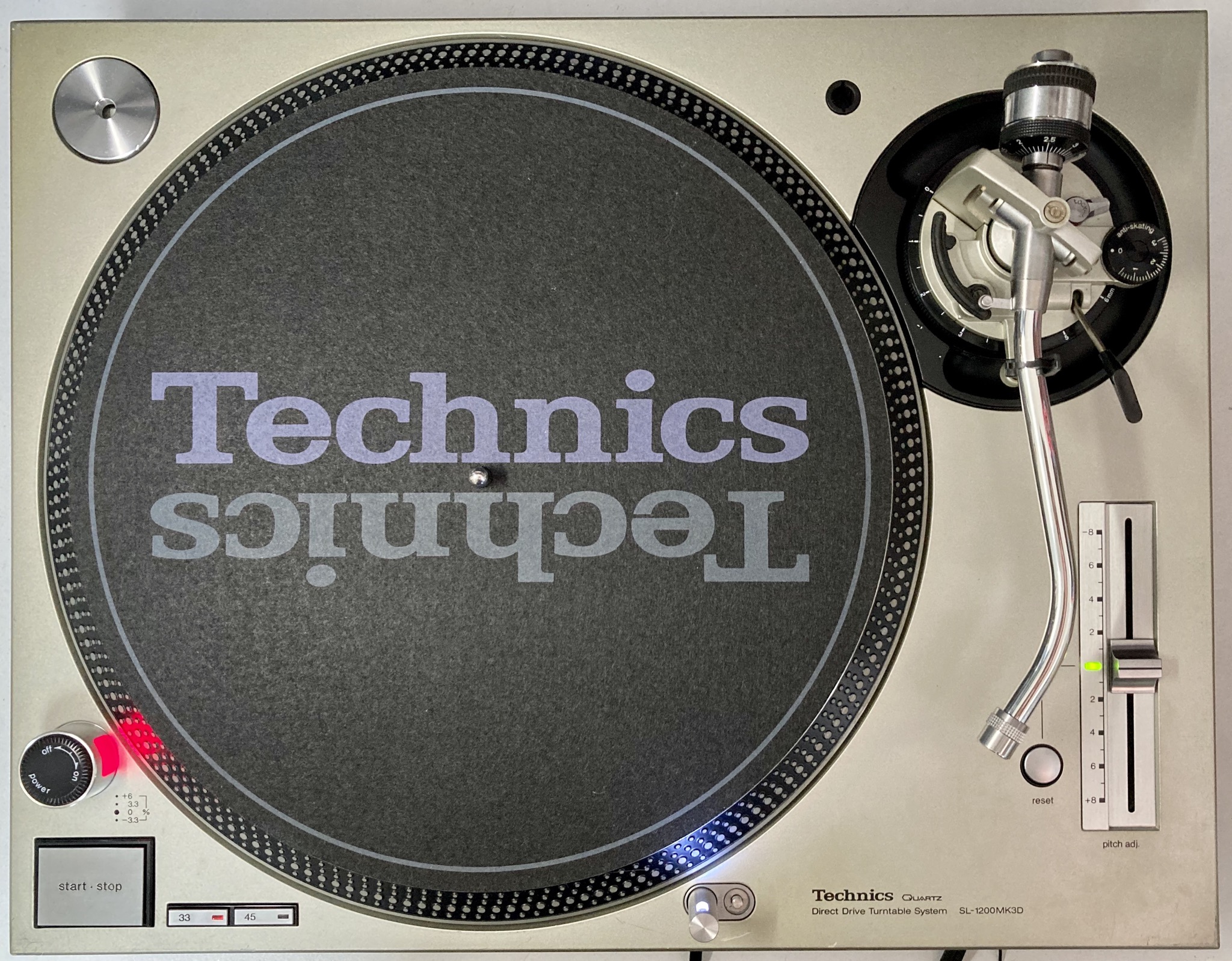 ジャンク品】technics SL1200 3Dターンテーブル ジャンク品】technics